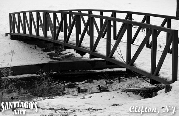 Bridge photography by artist H. Santiago